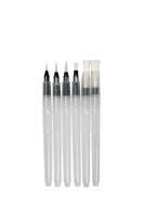 Без бренда «Коробка 200 шт.: Кисти с резервуаром для воды аквабраш 6 шт.» в Сочи