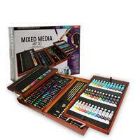 Без бренда «Художественный набор (174 предмета) в деревянном чемоданчике» в Сочи в интернет-магазине Без бренда «Художественный набор (174 предмета) в деревянном чемоданчике» в Сочи