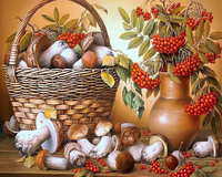 Без бренда «Корзина с грибами и рябиной» в Сочи