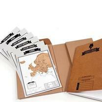 Без бренда «Скретч-карта мира стирающаяся. Карта путешествий» в Сочи