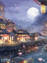 Без бренда «Ночной город на фоне луны» в Сочи