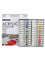 Без бренда «Коробка 24 шт.: Акриловые краски «Две картинки» 24 шт. по 12 мл, проф. пигмент» в Сочи в интернет-магазине Без бренда «Коробка 24 шт.: Акриловые краски «Две картинки» 24 шт. по 12 мл, проф. пигмент» в Сочи