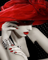 Без бренда «Коробка 20 шт: Девушка с красной шляпой» в Сочи