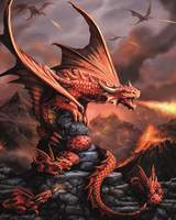 Без бренда «Коробка 20 шт: Дракон на скале» в Сочи