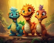 Без бренда «Милые и веселые дракончики» в Сочи