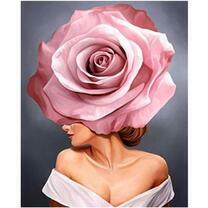 Без бренда «Девушка с розовой розой на голове» в Сочи