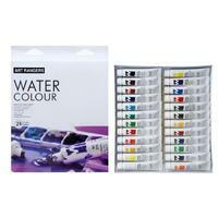 Без бренда «Коробка 24 шт.: Краски акварель «Две картинки» в тюбиках 24 шт. по 12 мл» в Сочи