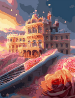 Без бренда «Сказочный дворец в окружении роз» в Сочи в интернет-магазине Без бренда «Сказочный дворец в окружении роз» в Сочи