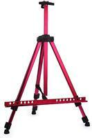 Без бренда «Коробка 25 шт.: Металлический мольберт тренога в чехле, телескопический, красный» в Сочи
