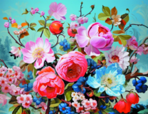 Без бренда «Пионы и другие цветы» в Сочи в интернет-магазине  Без бренда «Пионы и другие цветы» в Сочи